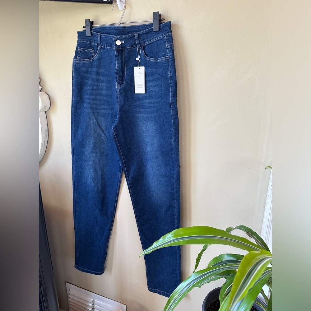 Women's Dark Wash Skinny Jeans Size L
